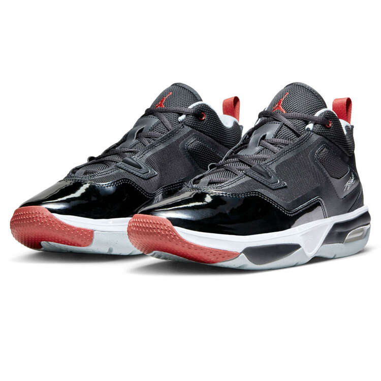Jordan Stay Loyal 3 Basketball Shoes, Black/Red, rebel_hi-res