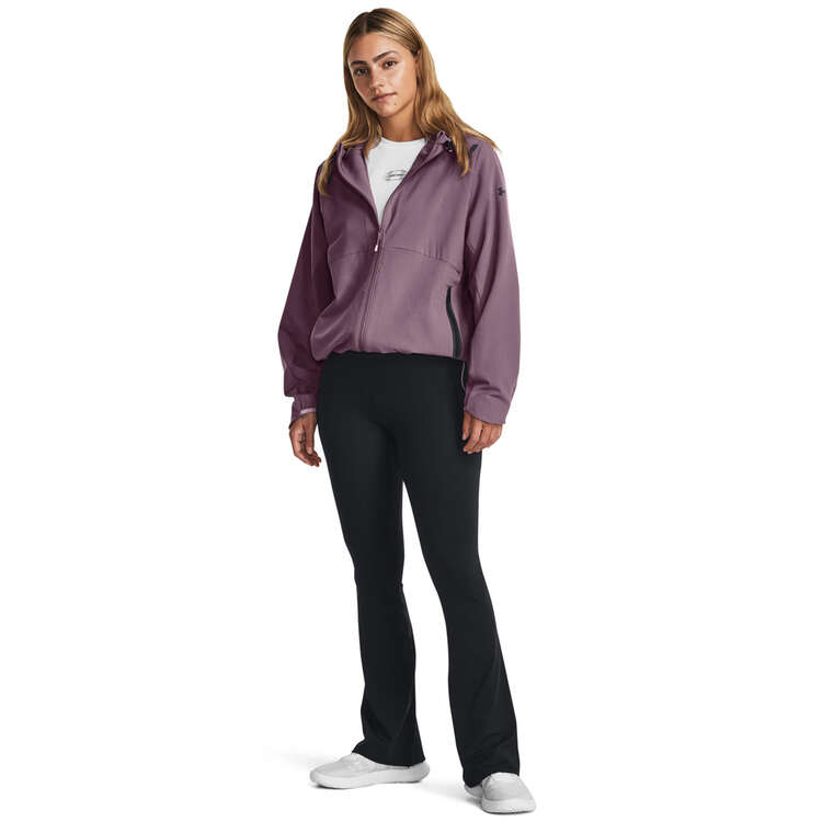 Under Armour Womens Unstoppable Hooded Jacket, Purple, rebel_hi-res