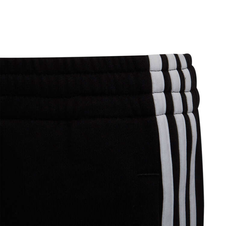 adidas Kids Essentials 3 Stripes Shorts, Black, rebel_hi-res