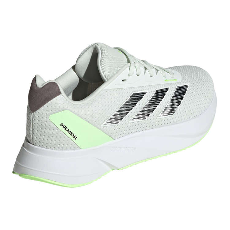 adidas Duramo SL Mens Running Shoes, Green/Purple, rebel_hi-res