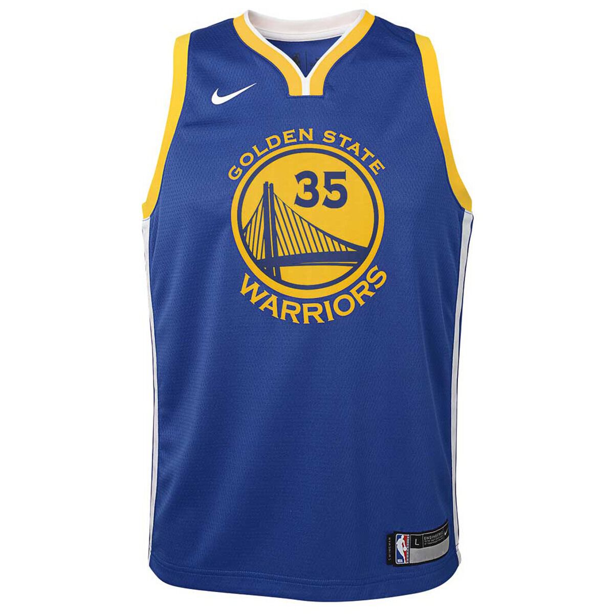 kevin durant warriors jersey number
