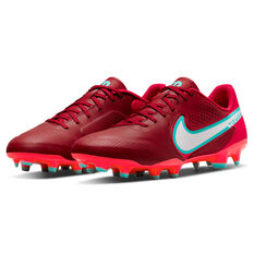 Nike Tiempo Legend 9 Academy Football Boots, Red/Green, rebel_hi-res