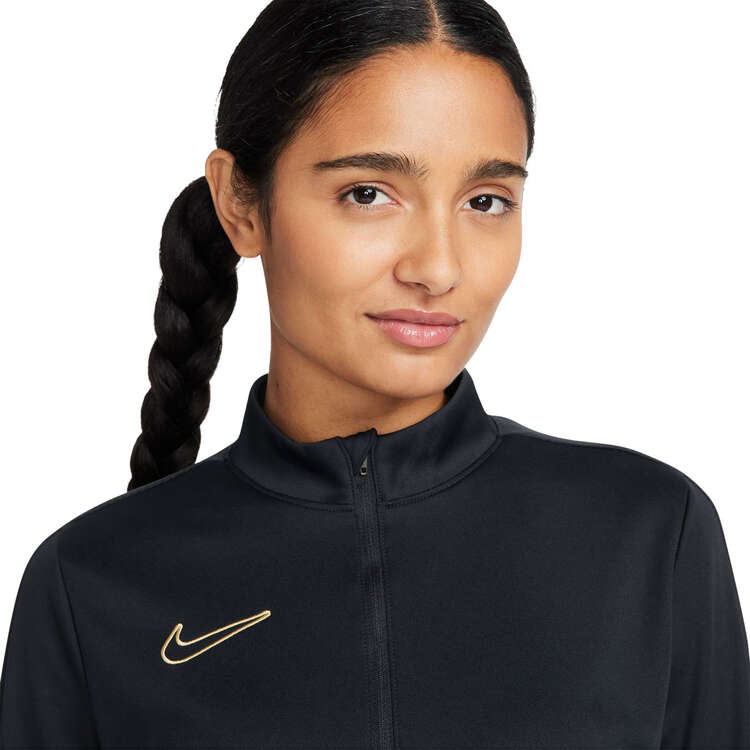 Nike Women's Dri-FIT Academy Football Drill Top, Black, rebel_hi-res