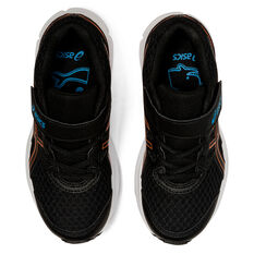 Asics Jolt 3 PS Kids Running Shoes Black/Blue US 11, Black/Blue, rebel_hi-res
