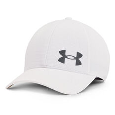 Under Armour Iso-Chill Armourvent Stretch Cap White M/L, White, rebel_hi-res