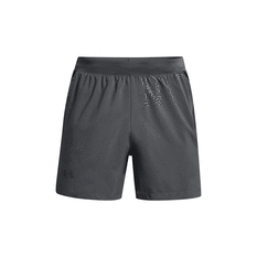 Under Armour Mens Launch 5 inch Running Shorts Grey S, Grey, rebel_hi-res