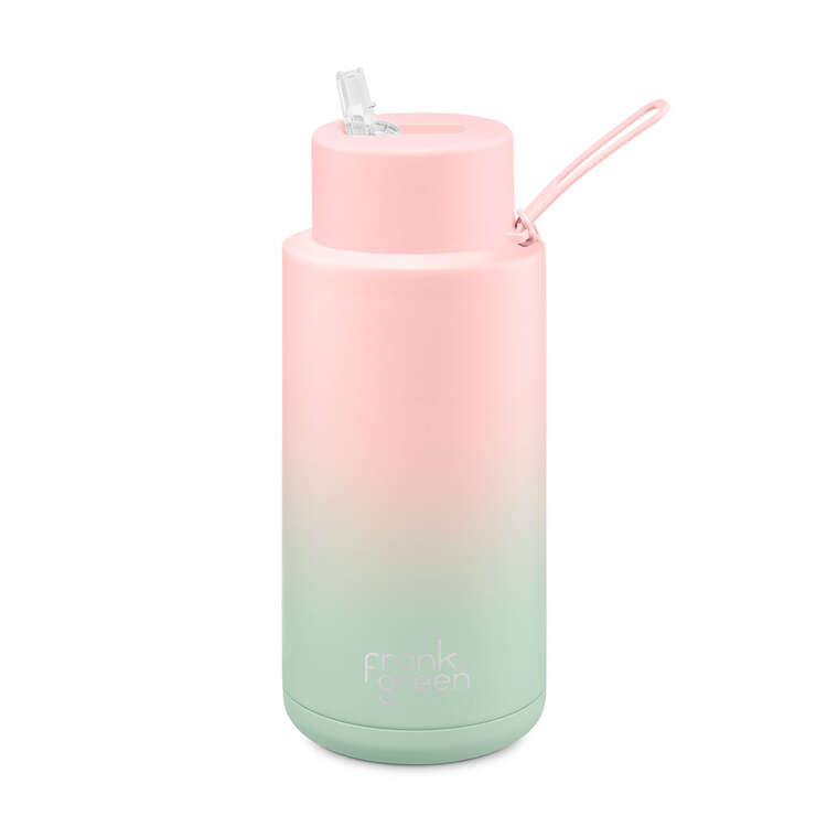 Frank Green Reusable 1L Gradient Water Bottle - Brushed/Mint Gelato, , rebel_hi-res