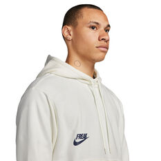 Nike Mens Giannis Pullover Basketball Hoodie, White, rebel_hi-res