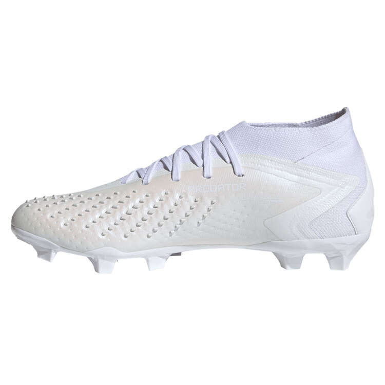 adidas Predator Accuracy .2 Football Boots White US Mens 7.5 / Womens 8.5, White, rebel_hi-res