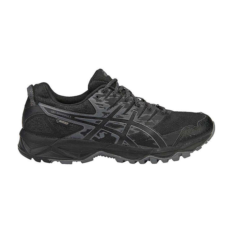 Asics Sonoma 3 GTX Mens Trail Running Shoes Black / Onyx US 7 | Rebel Sport