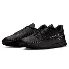 Nike Phantom GT2 Club Indoor Soccer Shoes, Black/Grey, rebel_hi-res