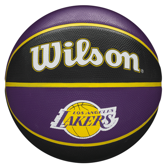 Wilson NBA Team Tribute Lakers Basketball Black/Purple 7, , rebel_hi-res