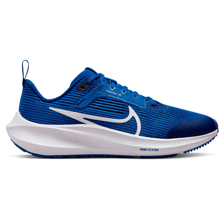 Nike Air Zoom Pegasus 40 Kids Running Shoes Blue US 1, Blue, rebel_hi-res