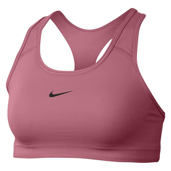 Nike Womens Swoosh Medium Support Sports Bra Berry XS, Berry, rebel_hi-res
