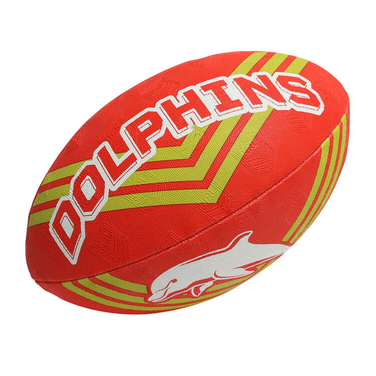 Steeden NRL Dolphins Supporter Ball Size 5, , rebel_hi-res