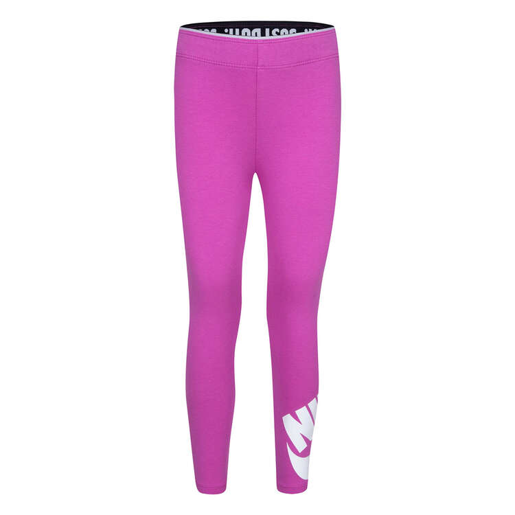 Nike Girls Sportswear Leg A See Tights, Pink, rebel_hi-res
