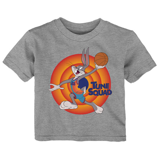 Space Jam: A New Legacy Bugs Bunny Name & Number Toddlers Tee Grey 2, Grey, rebel_hi-res