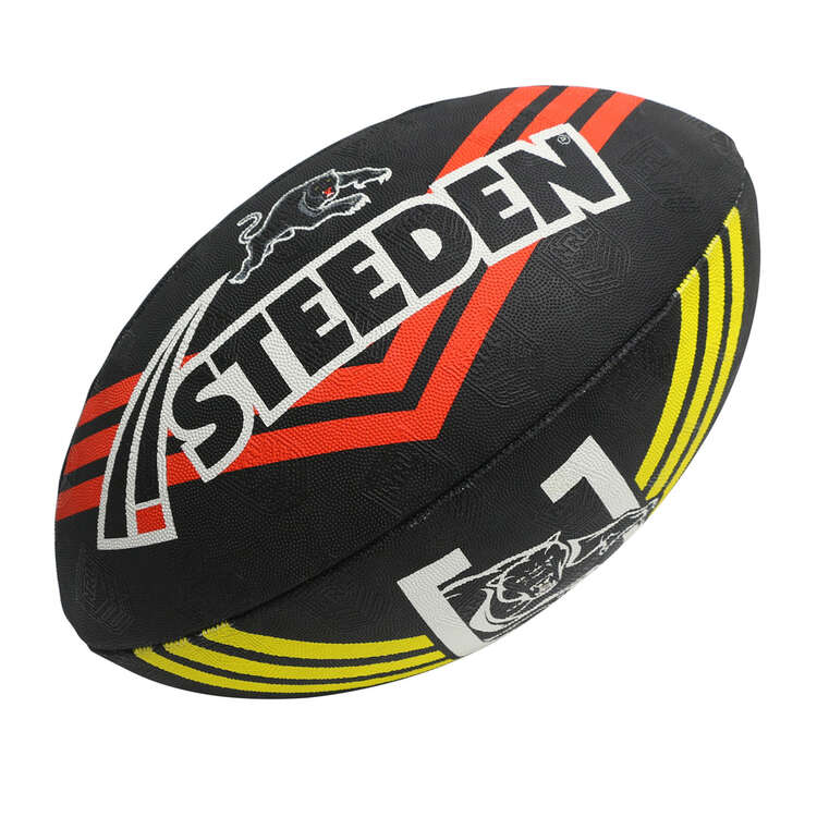 Steeden NRL Penrith Panthers Supporter Ball Size 5, , rebel_hi-res