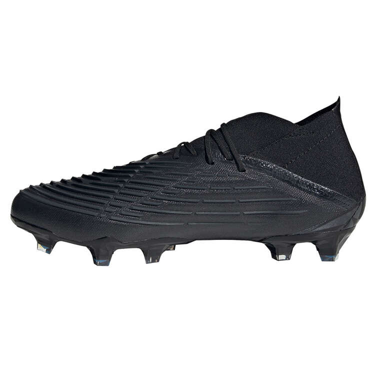 adidas Predator Edge .1 Football Boots Black/White US Mens 6 / Womens 7, Black/White, rebel_hi-res