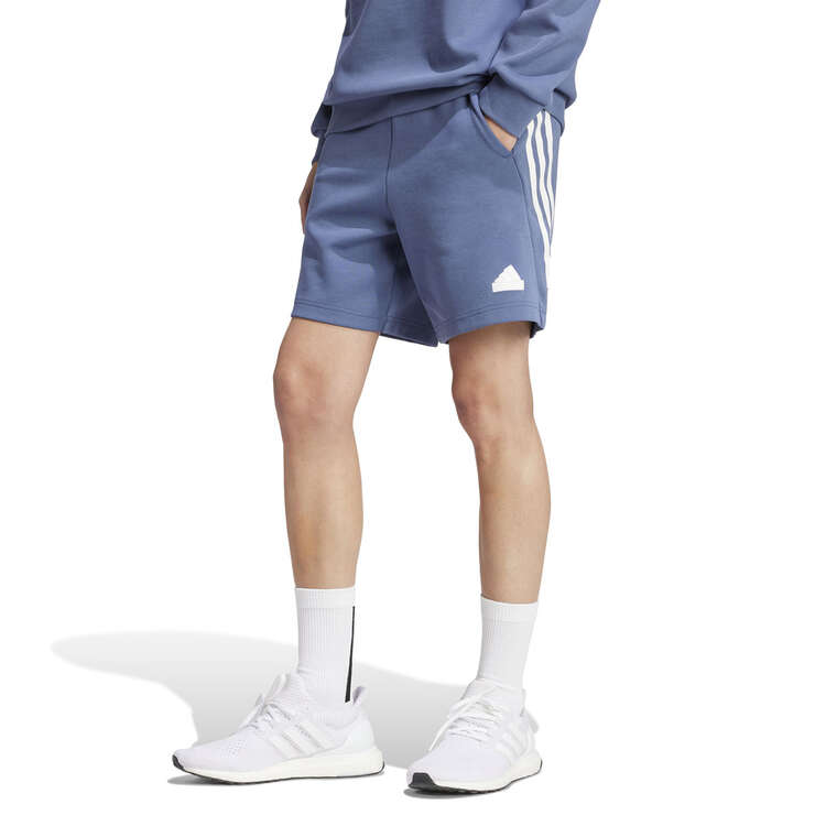adidas Mens Future Icons 3-Stripes Shorts, Navy, rebel_hi-res