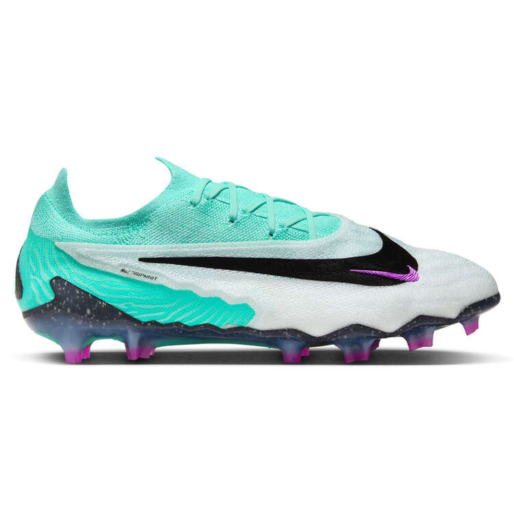 Nike Gripknit Phantom GX Elite Football Boots Turquiose/Pink US Mens 6 / Womens 7.5, Turquiose/Pink, rebel_hi-res
