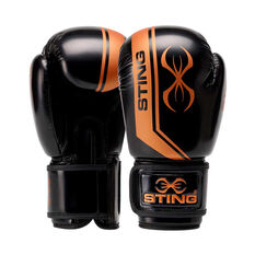 Sting Armalite Boxing Gloves Black / Bronze 10oz, Black / Bronze, rebel_hi-res