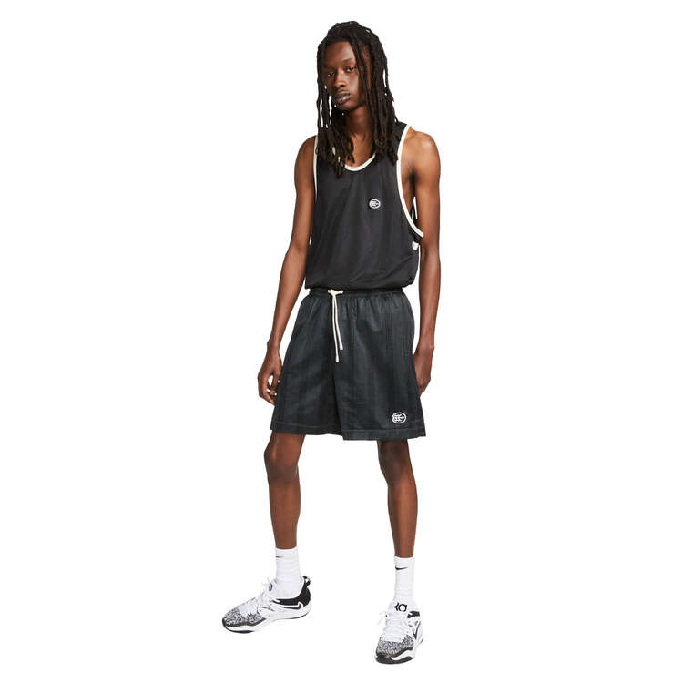 Nike Mens Kevin Durant Dri-FIT Mesh Basketball Jersey, Black/White, rebel_hi-res