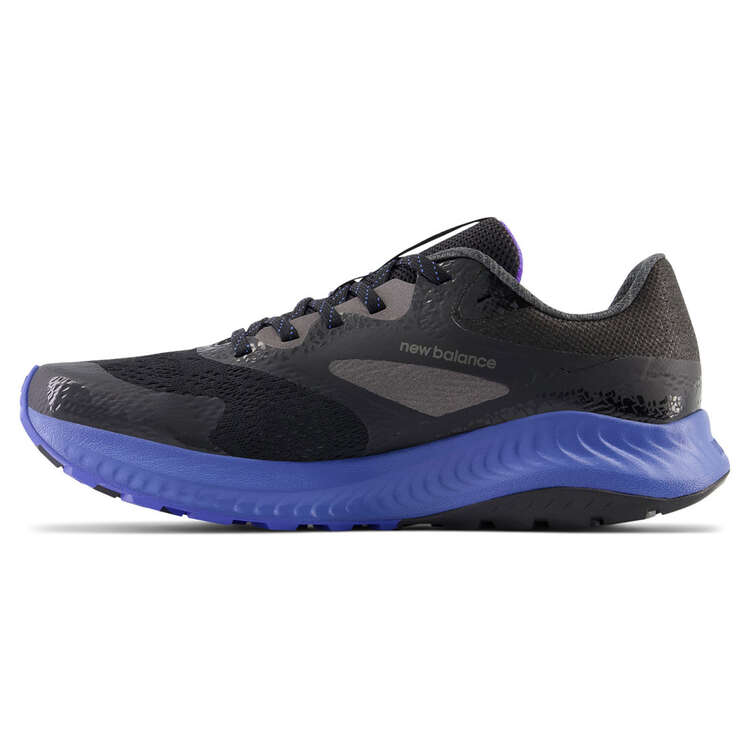 New Balance DynaSoft Nitrel v5 Mens Trail Running Shoes Black/Purple US 7, Black/Purple, rebel_hi-res