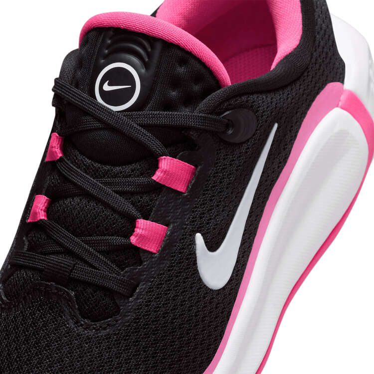 Nike Infinity Flow GS Kids Running Shoes, Black/White, rebel_hi-res