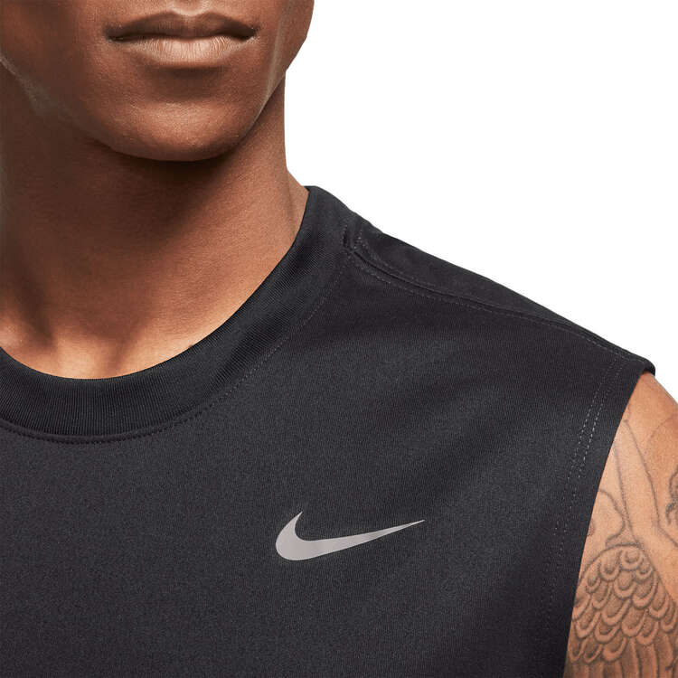 Nike Mens Dri-FIT Legend Reset Tank, Black, rebel_hi-res