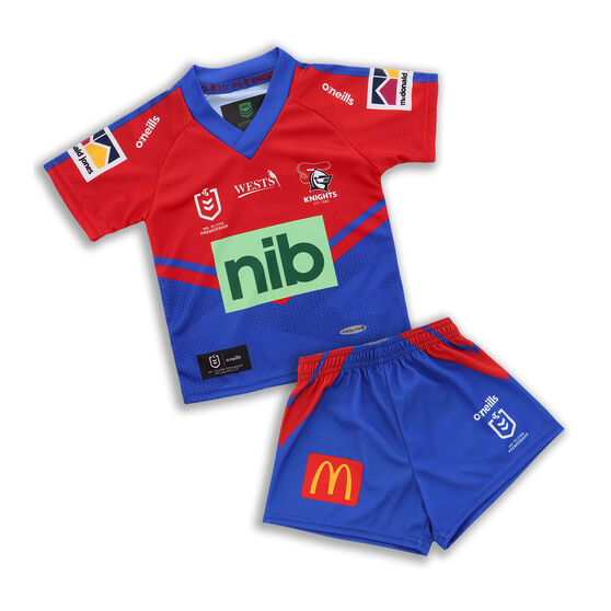 Newcastle Knights 2022 Infants Replica Home Jersey, Blue, rebel_hi-res