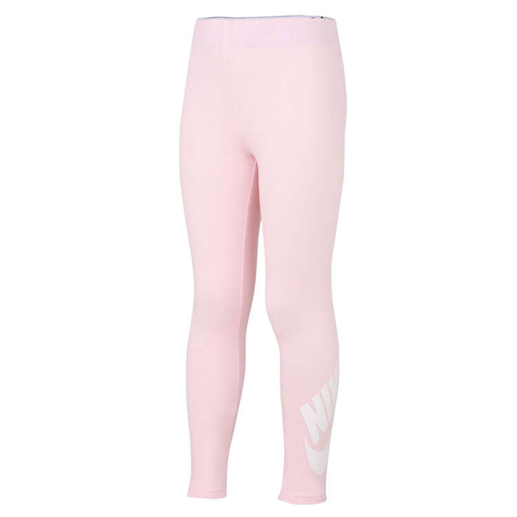 Nike Junior Girls Sportswear Leg A See Tights, Pink, rebel_hi-res