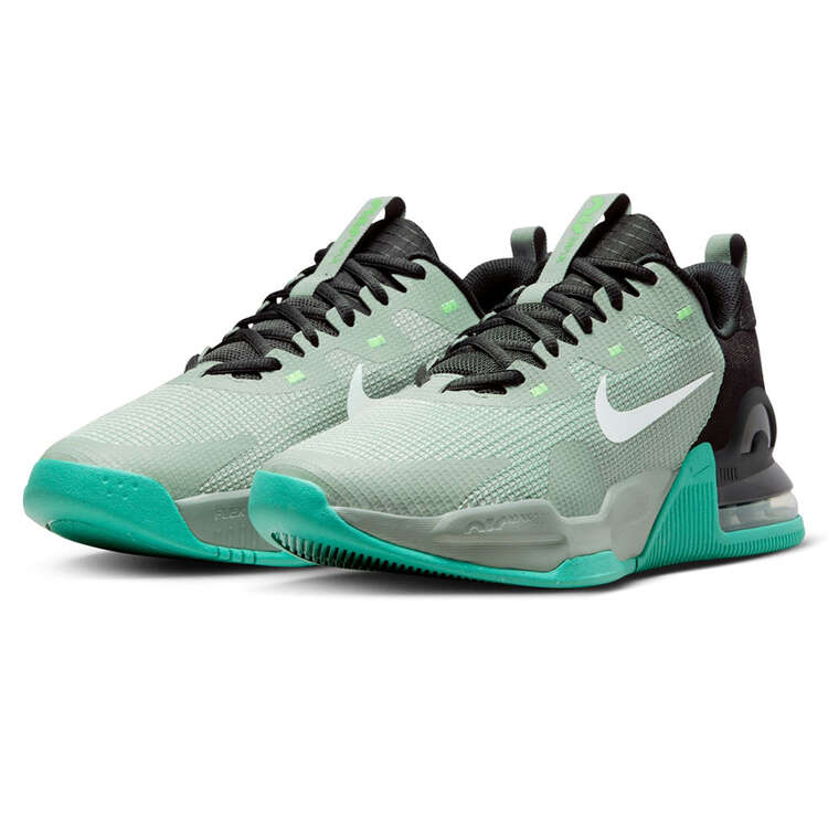 Nike Air Max Alpha Trainer 5 Mens Training Shoes, Grey/Green, rebel_hi-res