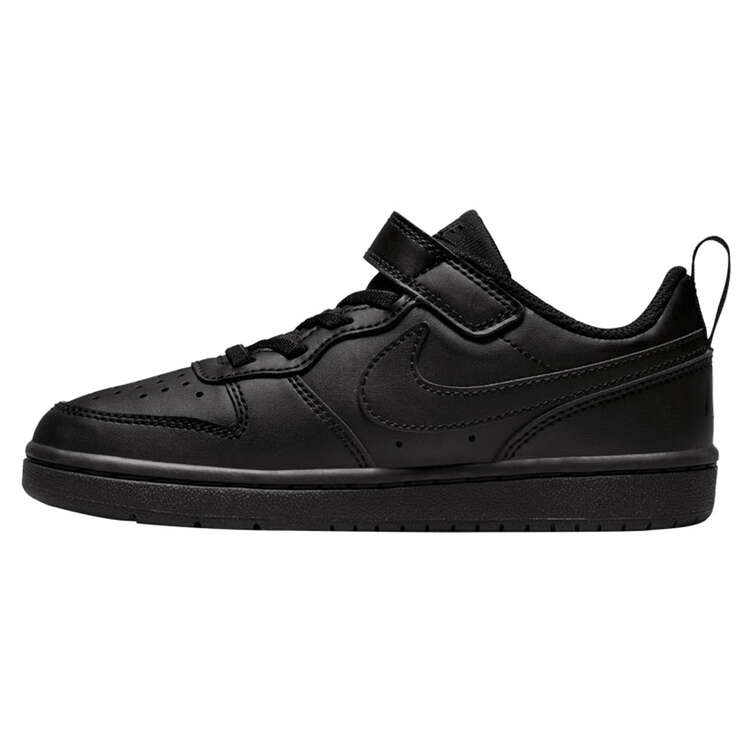 Nike Court Borough Low Recraft PS Kids Casual Shoes Black US 11, Black, rebel_hi-res