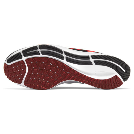 Nike Air Zoom Pegasus 38 Mens Running Shoes, Black/Crimson, rebel_hi-res