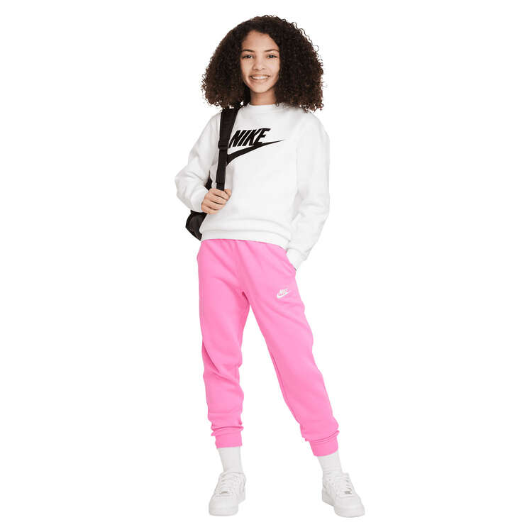 Nike Kids Sportswear Club Fleece Pants, Pink, rebel_hi-res