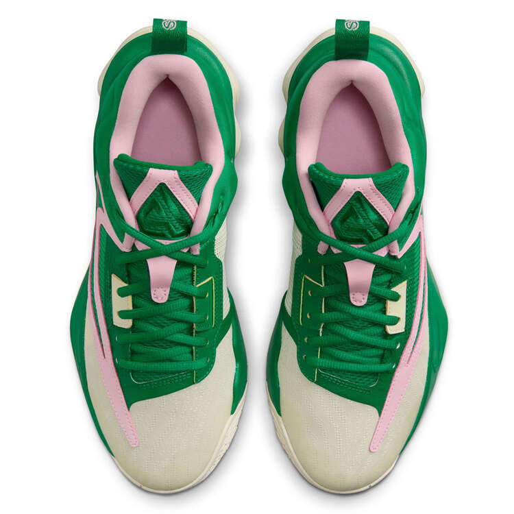 Nike Giannis Immortality 3 The Hard Way Basketball Shoes, Green/Pink, rebel_hi-res