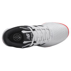 New Balance CK4020 Kids Rubber Cricket Shoes White/Black US 3, White/Black, rebel_hi-res