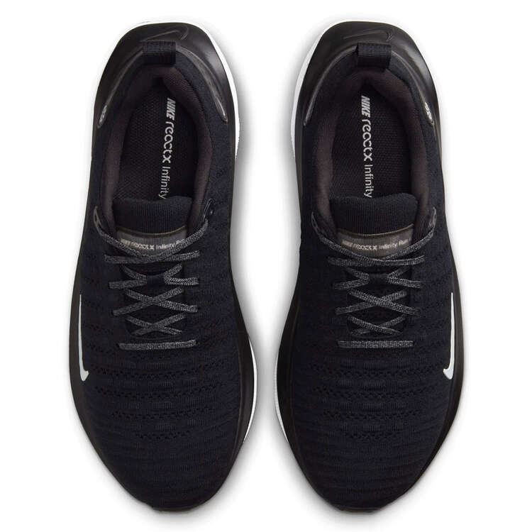 Nike InfinityRN 4 Mens Running Shoes, Black/White, rebel_hi-res