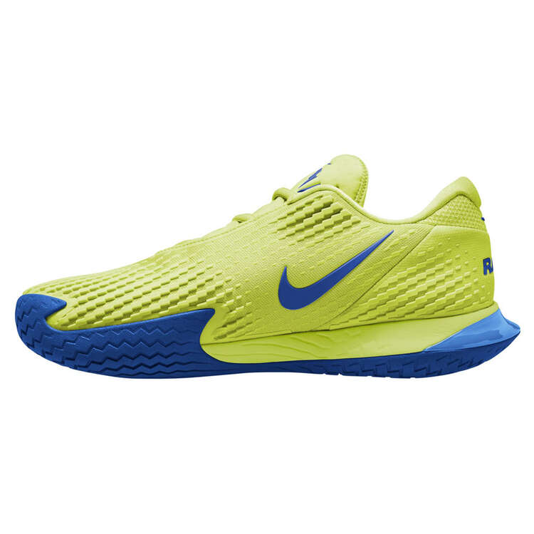 Nike Air Zoom Vapor Cage 4 RAFA Mens Tennis Shoes Yellow/Blue US 8, Yellow/Blue, rebel_hi-res