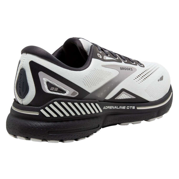 Brooks Adrenaline GTS 23 Mens Running Shoes, Grey/Black, rebel_hi-res