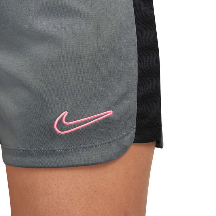 Nike Womens Dri-FIT Academy 23 Womens Football Shorts, Grey/Black, rebel_hi-res