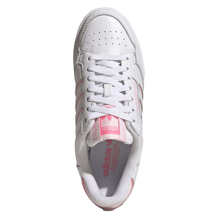 adidas Originals Continental 80 Womens Casual Shoes, White/Pink, rebel_hi-res