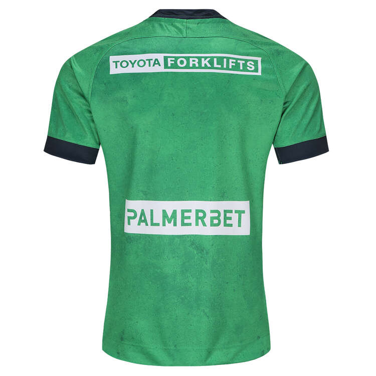 Canberra Raiders Mens We Are Raiders Jersey Green S, Green, rebel_hi-res