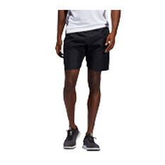 adidas Mens 3-Stripe Woven Training Shorts, Black, rebel_hi-res