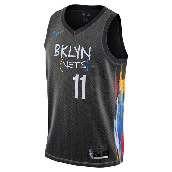 Nike Brooklyn Nets Kyrie Irving 2020 21 Kids City Edition Swingman Jersey Idae Sport