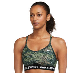 Nike Pro Womens Dri-FIT Indy Padded Printed Sports Bra, Print, rebel_hi-res