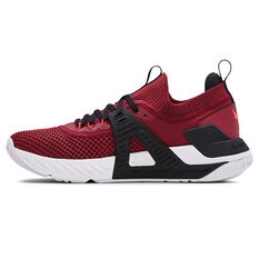 Under Armour Project Rock 4 Mens Training Shoes Red/Black US 7, Red/Black, rebel_hi-res