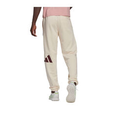 adidas Mens Future Icons 3-Bar Track Pants White L, White, rebel_hi-res