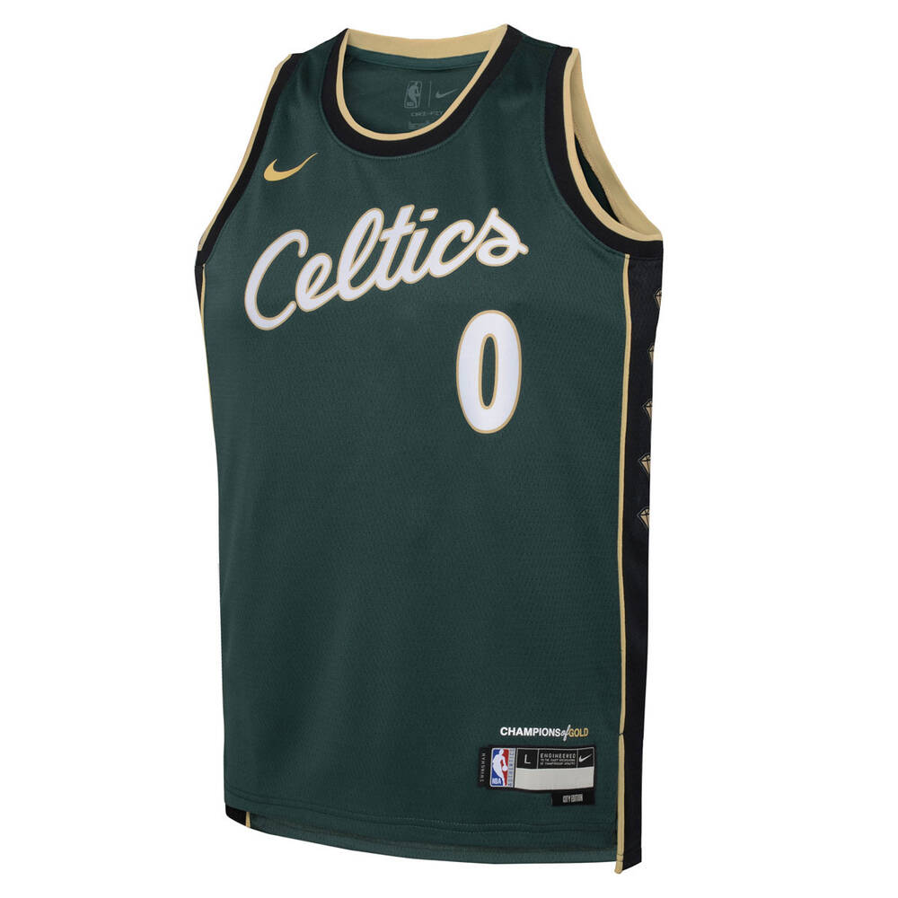 Boston Celtics Jayson Tatum 22/23 Kids City Jersey